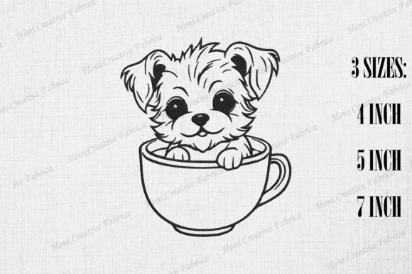 Cute Yorkshire Terrier Dog in Coffee Cup Review