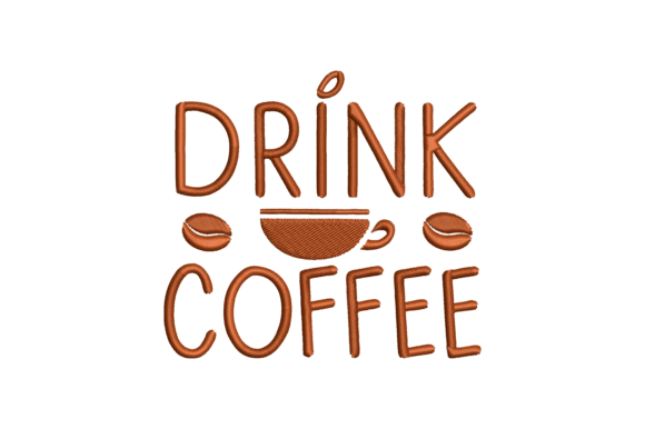 Drink Coffee Embroidery Review for Boutique Apparel