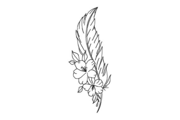 Feather with Flowers: A Designer's Review for Boutique Sweatshirts