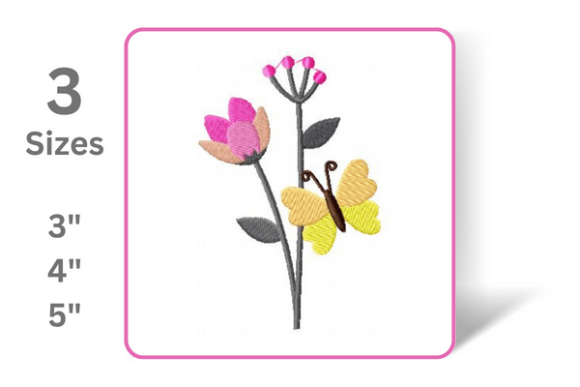 Flower and Butterfly Embroidery Review