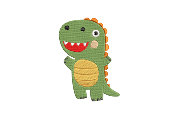 Funny Dinosaur Embroidery Design Review