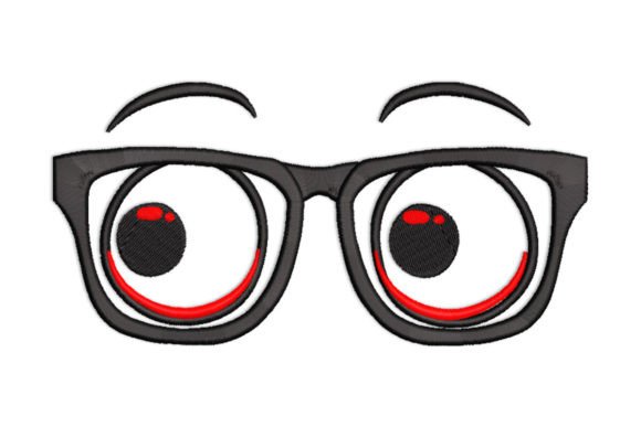 Glasses with Eyes Embroidery Review for Gifts