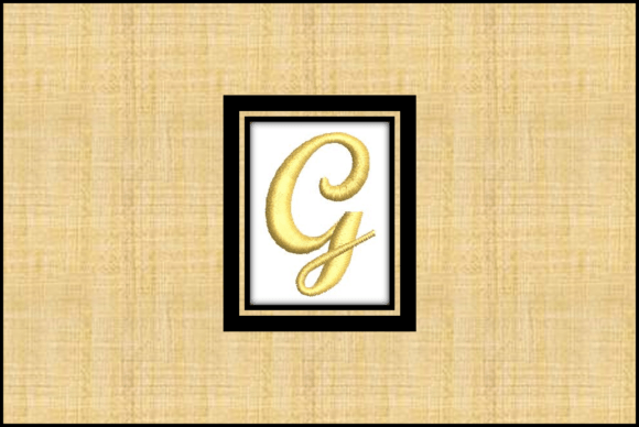 Gold Font-G: A Designer's Review for Personalized Embroidery Gifts
