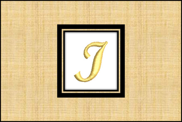 Gold Font-I: The Seasonal Monogram for Holiday Collections