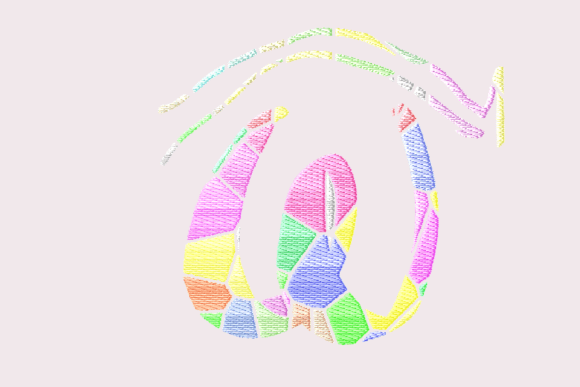 Monogram W Mosaic Review for Real Embroidery Projects