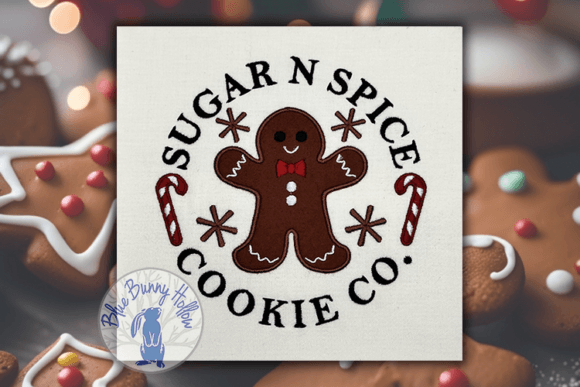 Sugar and Spice Cookie Co. Embroidery Review