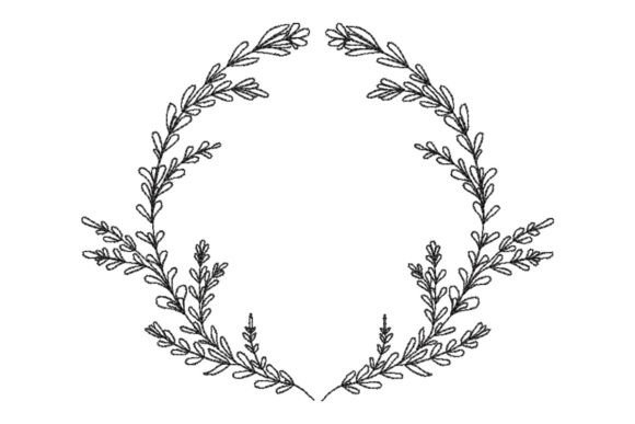 Wreath of Leaves Embroidery Design Review